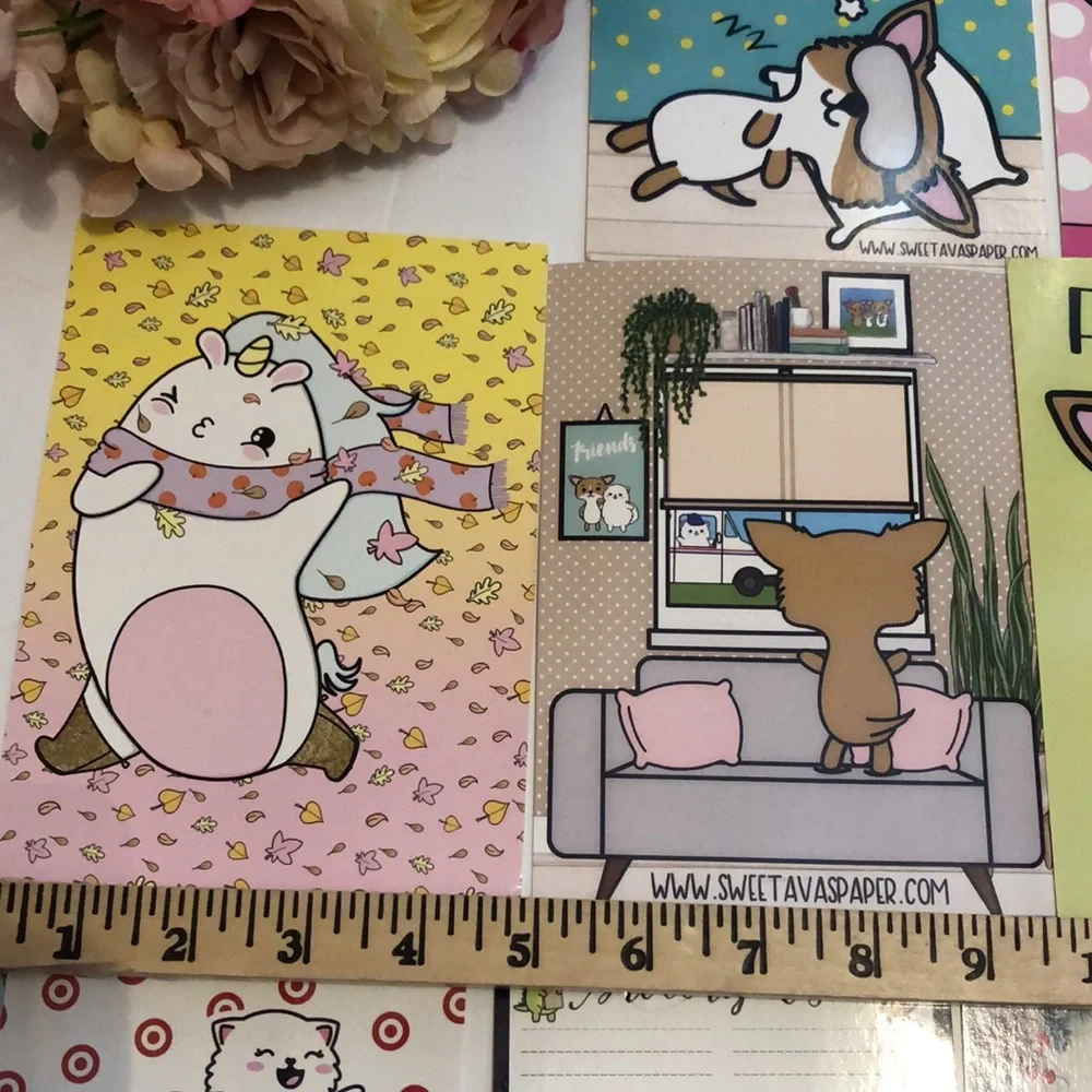 Sweet Ava’s Paper Planner Cards Planner Cards Cute Sweet Ava’s planner cards